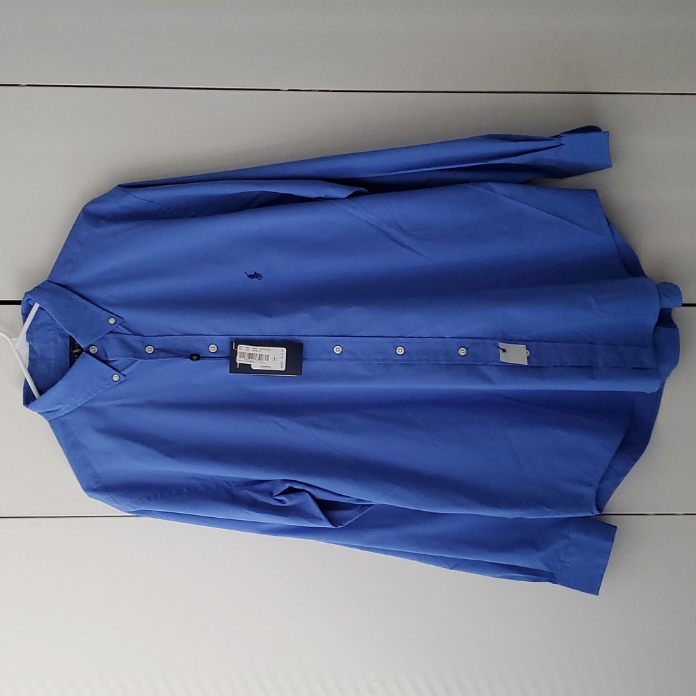 Ralph Lauren Polo Performance Dress Shirt Size LT